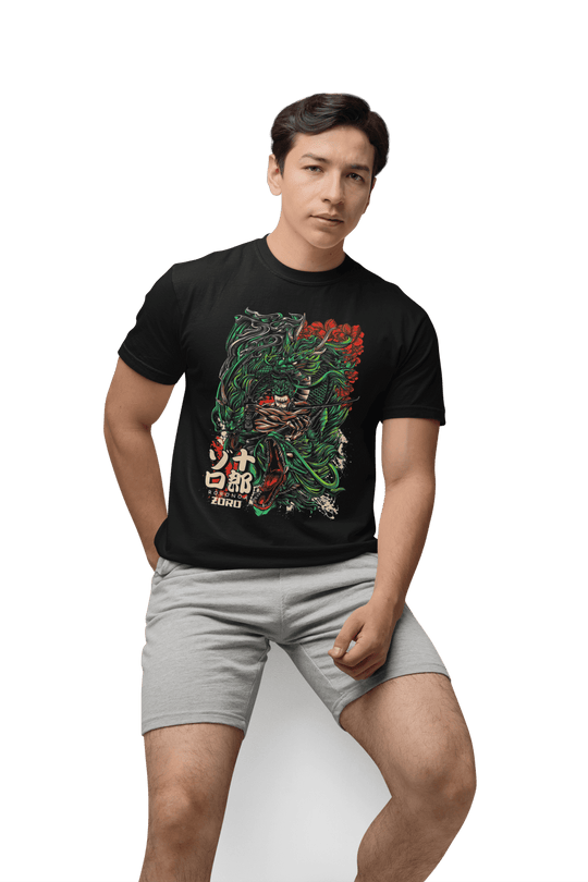 Playera Anime Hombre Algodon One Piece Zoro Beloma
