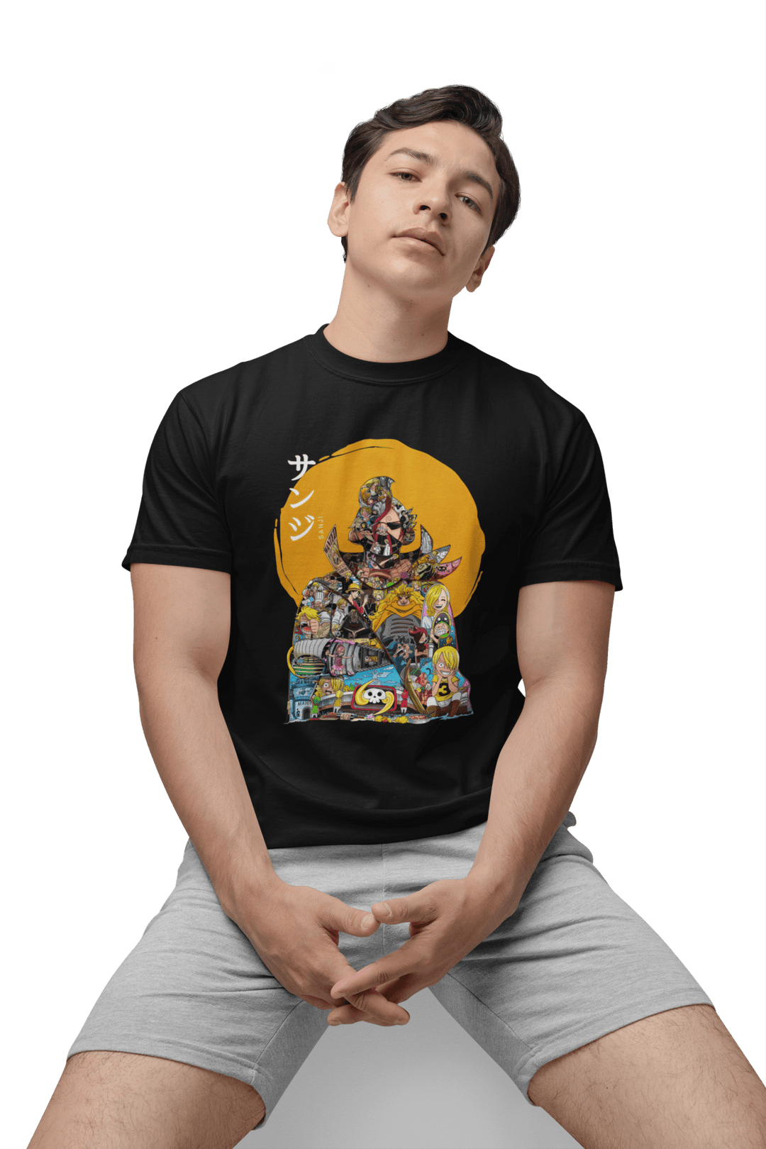 Playera Anime Hombre Algodon One Piece Piratas Beloma