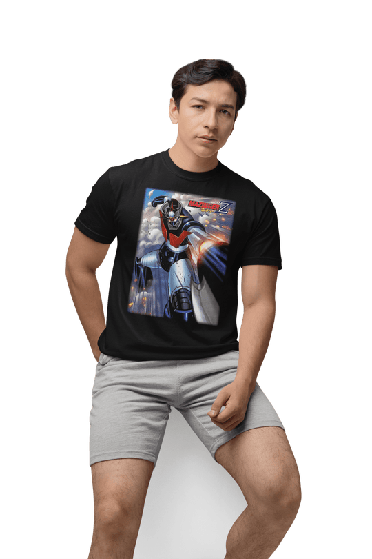 Playera Anime Hombre Algodon Mazinger Z Mecha Robots Beloma