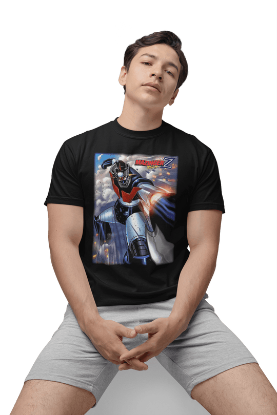Playera Anime Hombre Algodon Mazinger Z Mecha Robots Beloma