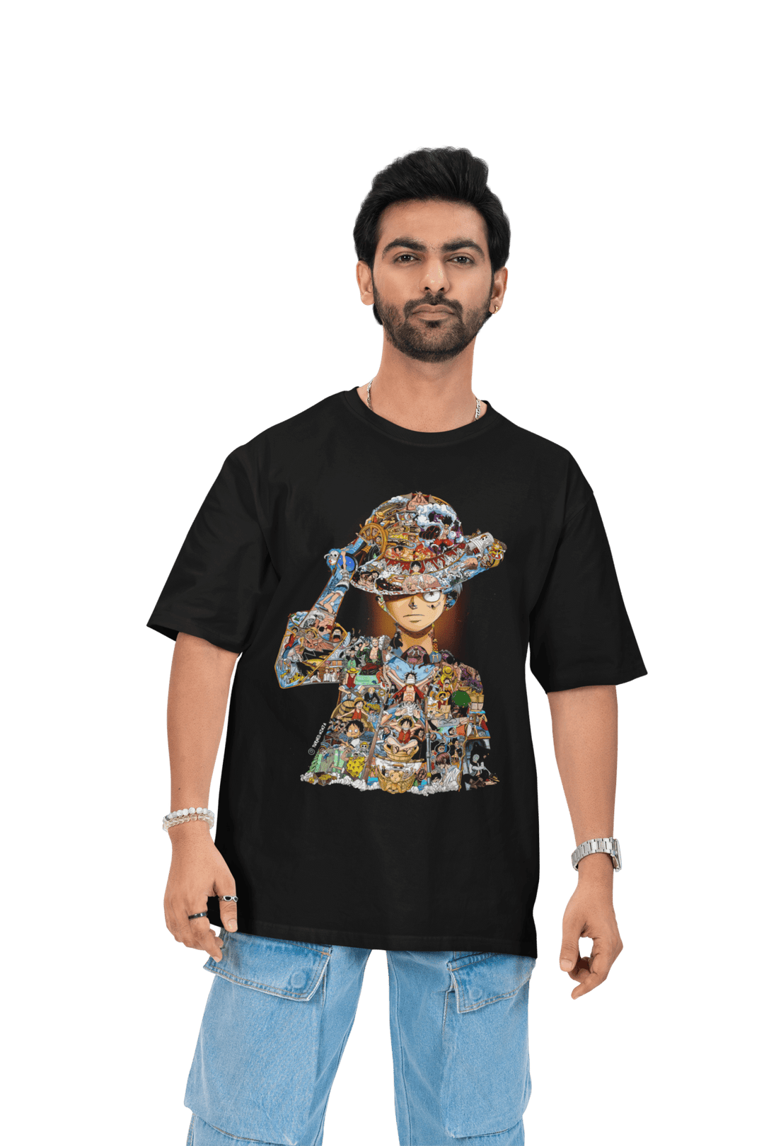 Playera Anime Hombre Algodon One Piece Luffy Beloma