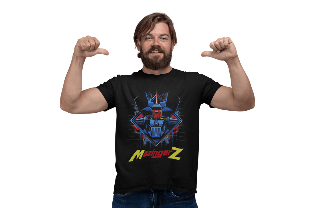 Playera Anime Hombre Algodon Mazinger Z Mecha Robots Beloma
