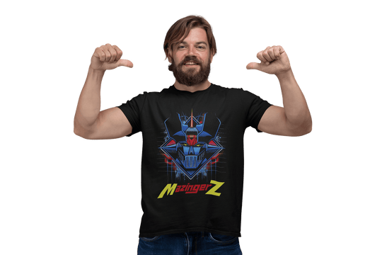 Playera Anime Hombre Algodon Mazinger Z Mecha Robots Beloma