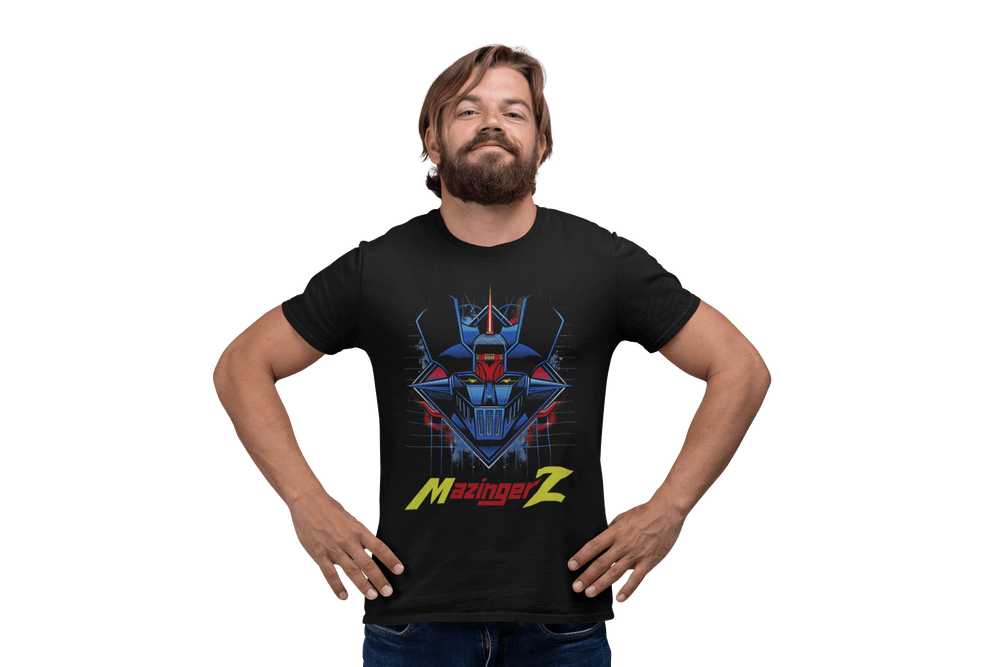 Playera Anime Hombre Algodon Mazinger Z Mecha Robots Beloma