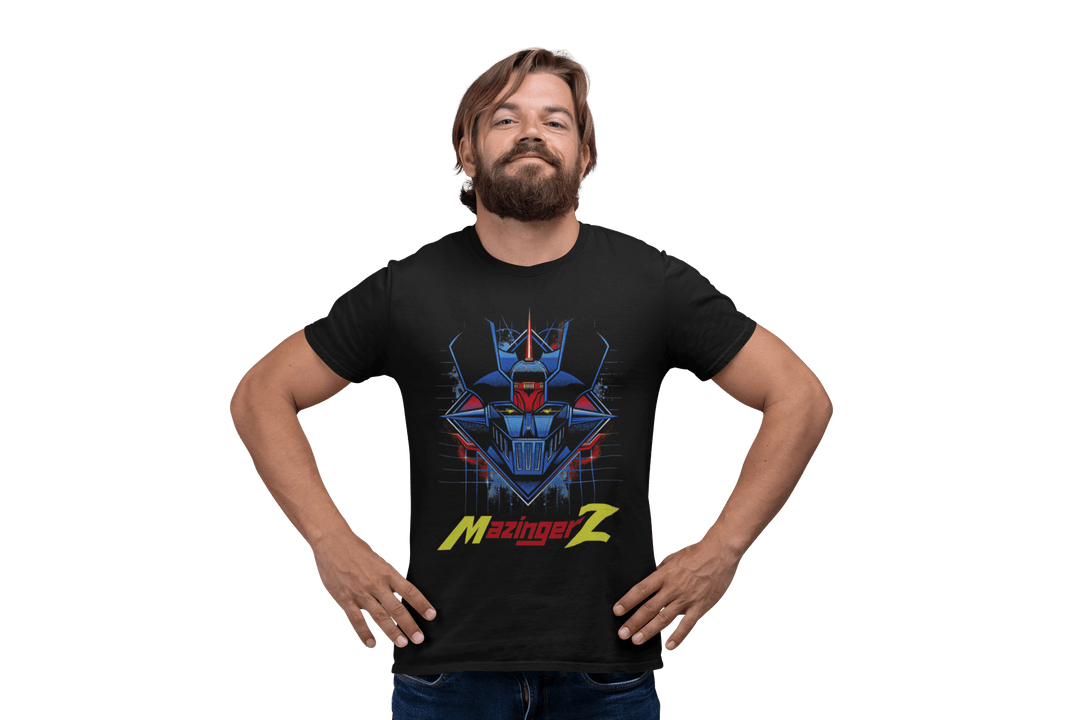 Playera Anime Hombre Algodon Mazinger Z Mecha Robots Beloma