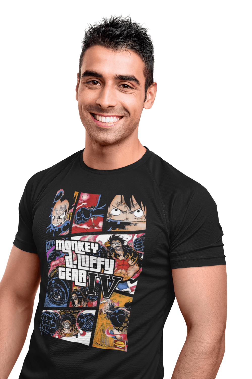 Playera Anime Hombre Algodon One Piece Piratas Beloma
