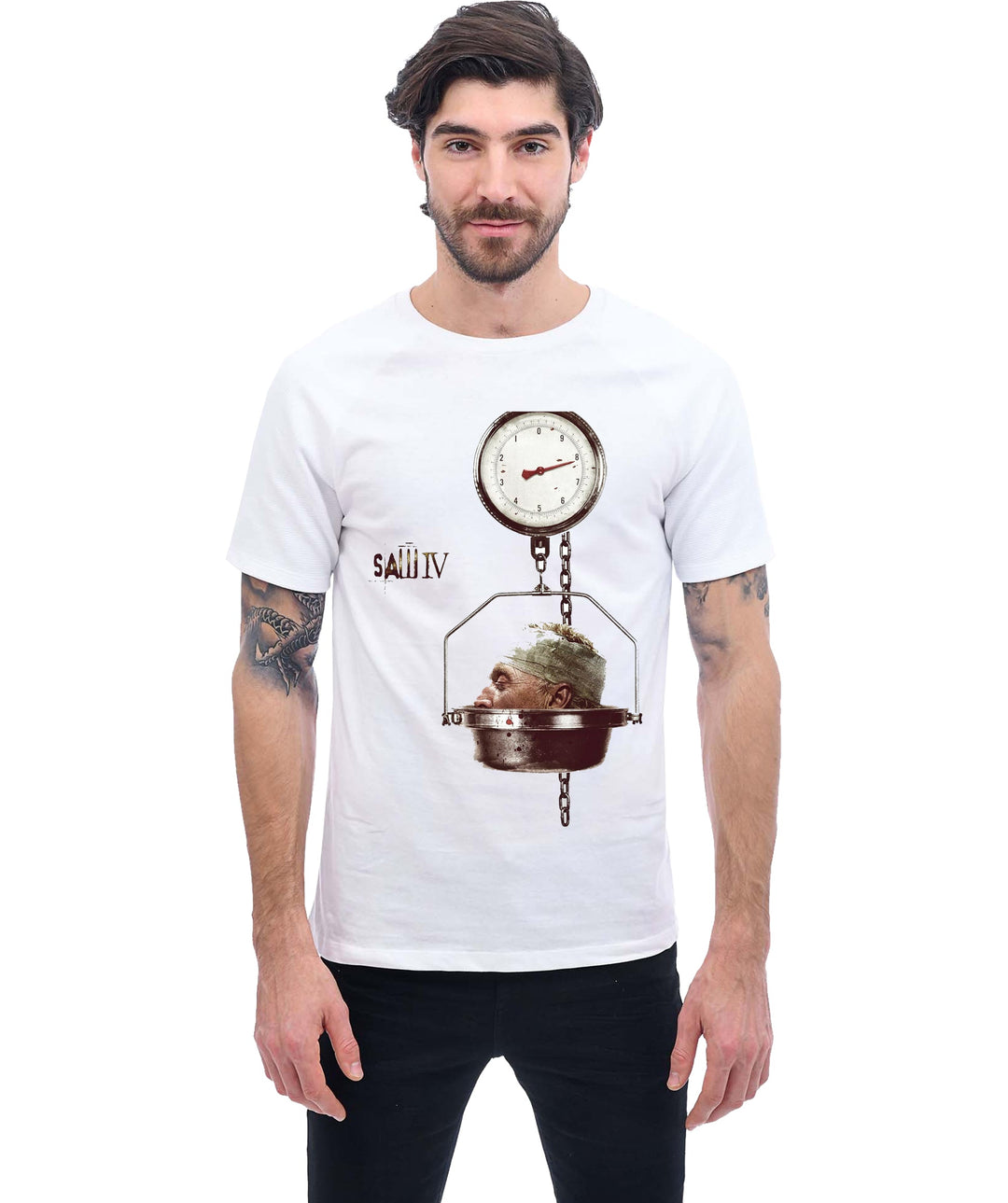 Playera Saw IV Películas Terror Playeras Beloma
