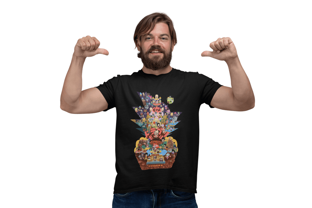 Playera Anime Hombre Dragon Ball Goku Niño Beloma