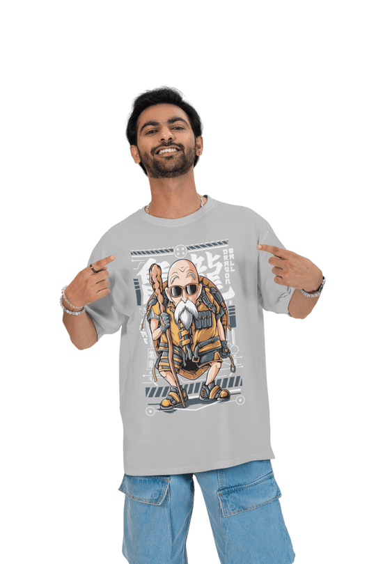 Playera Anime Hombre Dragon Ball Maestro Roshi Beloma