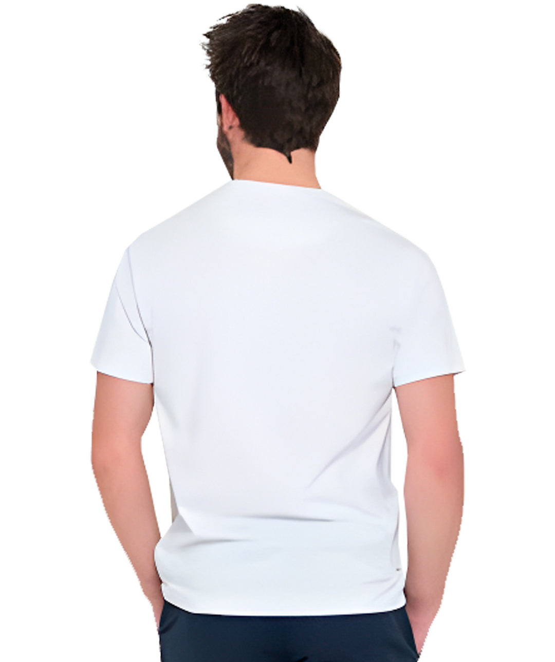 Playera Hombre Blanca Anime Clásica Caballeros del Zodiaco Algodon