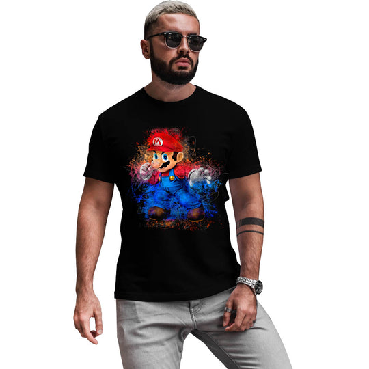 Playeras Super Mario Bros Diseño 04 Luigi Videojuegos Beloma