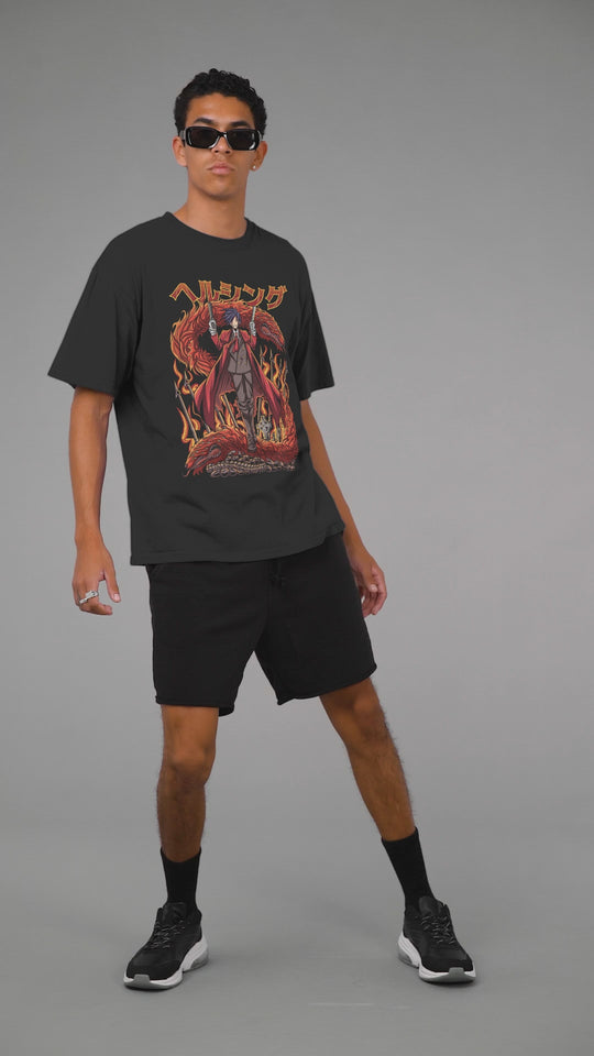 Playera Anime Hombre Algodon Hellsing Beloma
