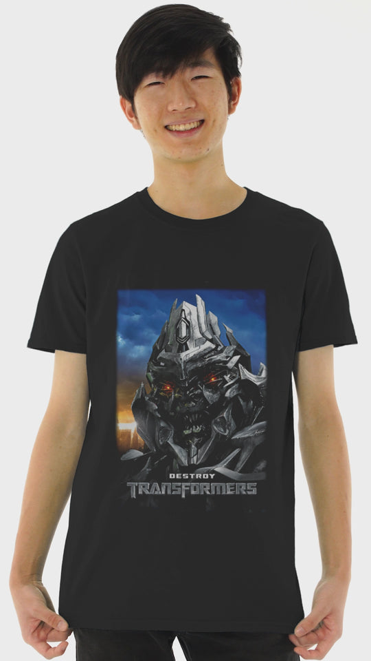 Playera Hombre Algodón Transformers Ultrón Películas Beloma