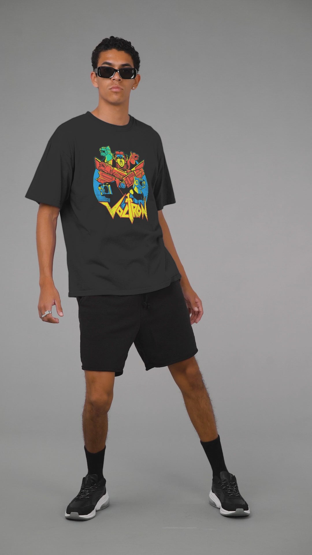 Playera Anime Hombre Algodon Voltron Mecha Robots Giants Beloma