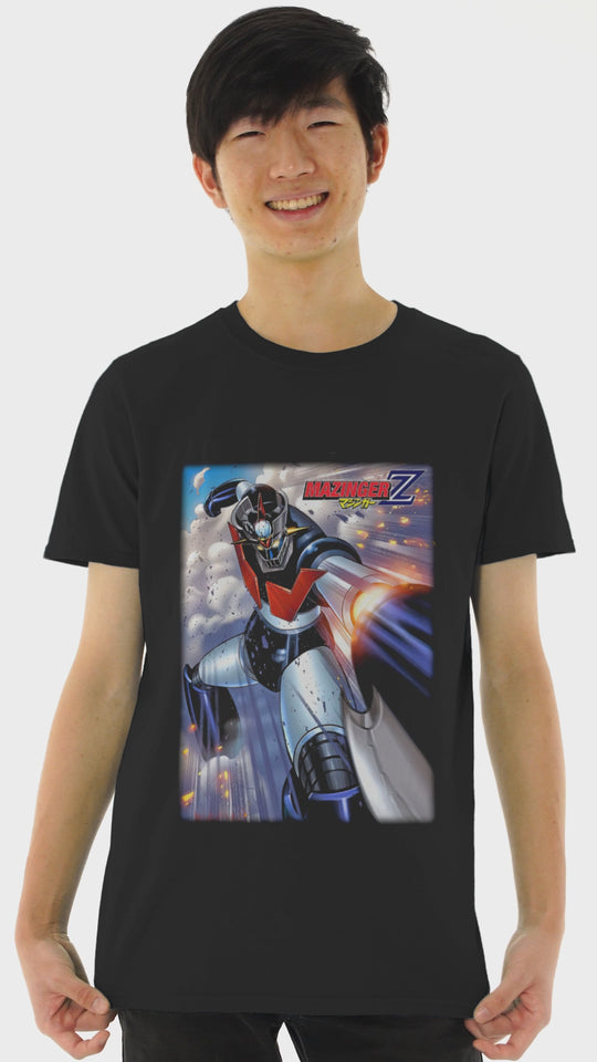 Playera Anime Hombre Algodon Mazinger Z Mecha Robots Beloma