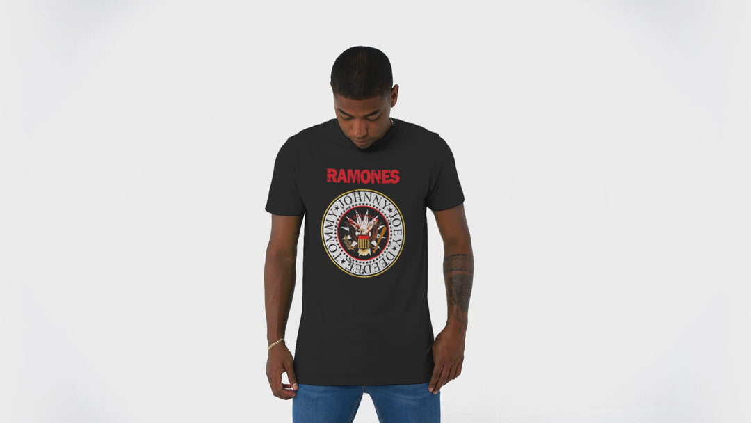 Playera Hombre Algodón The Ramones - Johnny Música Beloma