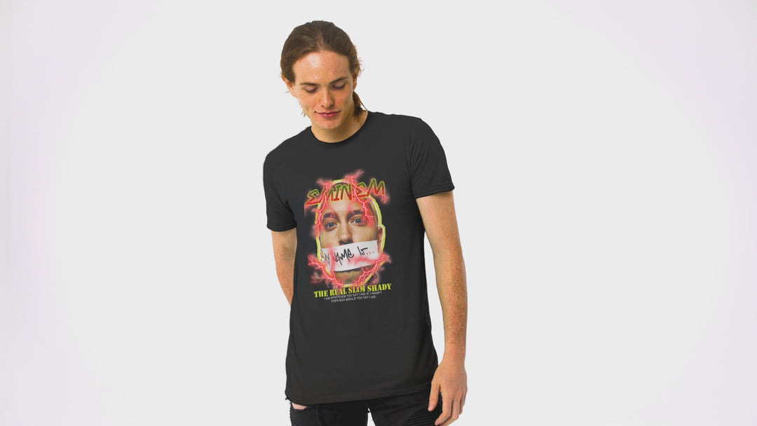 Playera Hombre Algodón Eminem Rapero Música Beloma