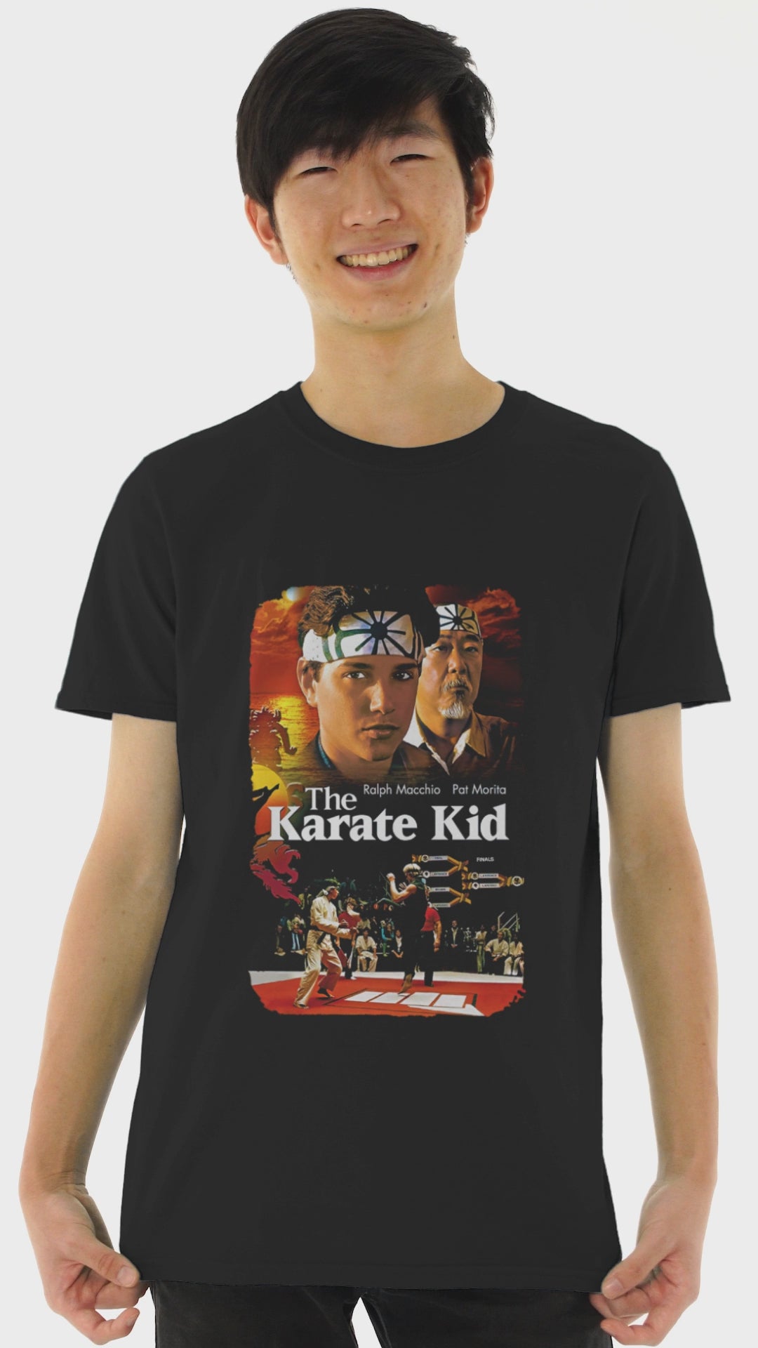 Playera Hombre Algodón Karate Kid Películas Beloma