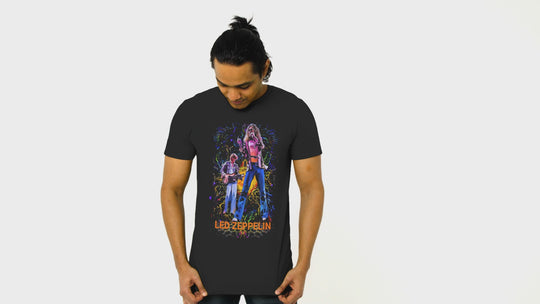 Playera Hombre Algodón Led Zeppelin Rock Música Beloma