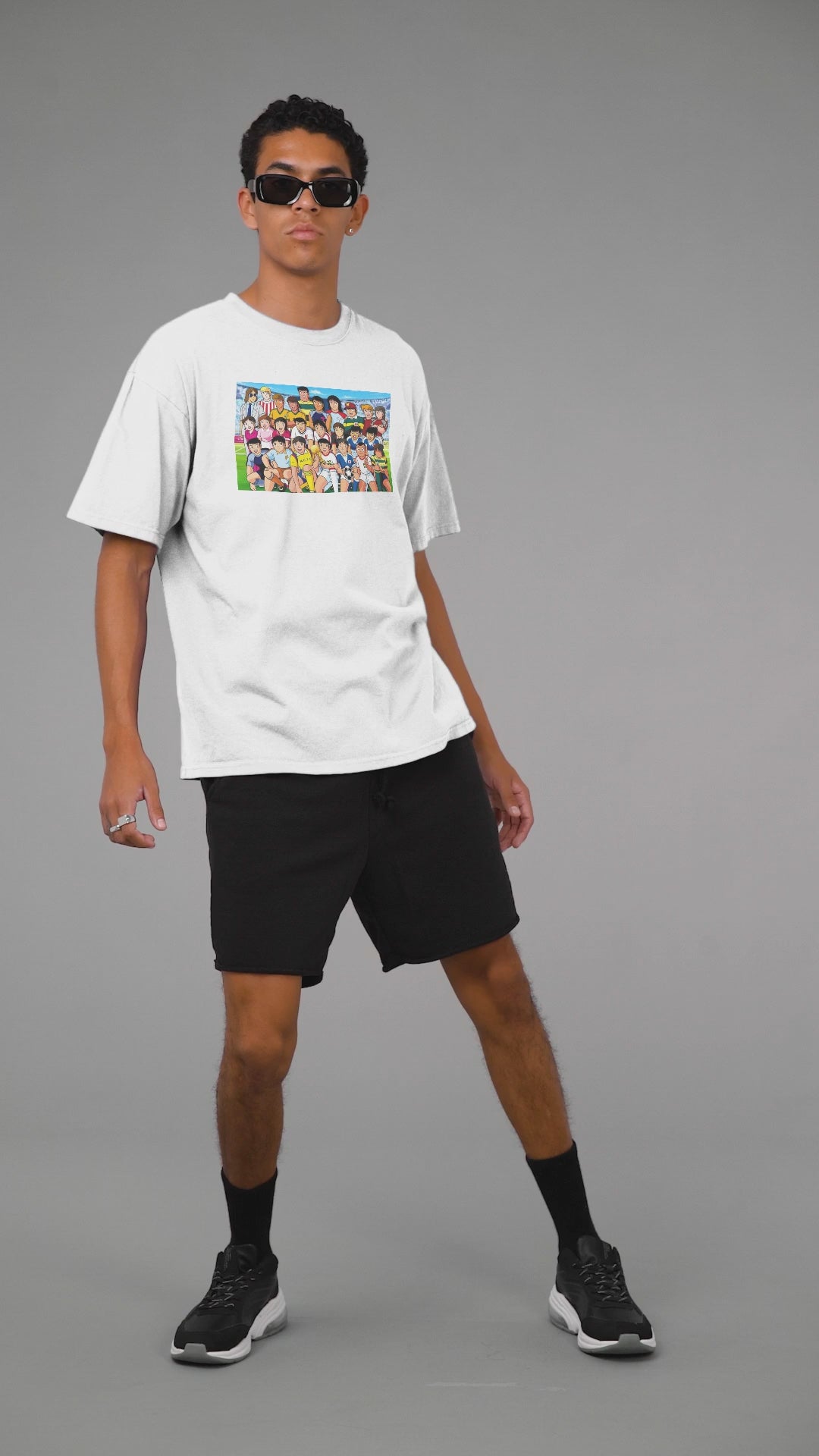 Playera Anime Hombre Super Campeones - Equipo Futbol Beloma