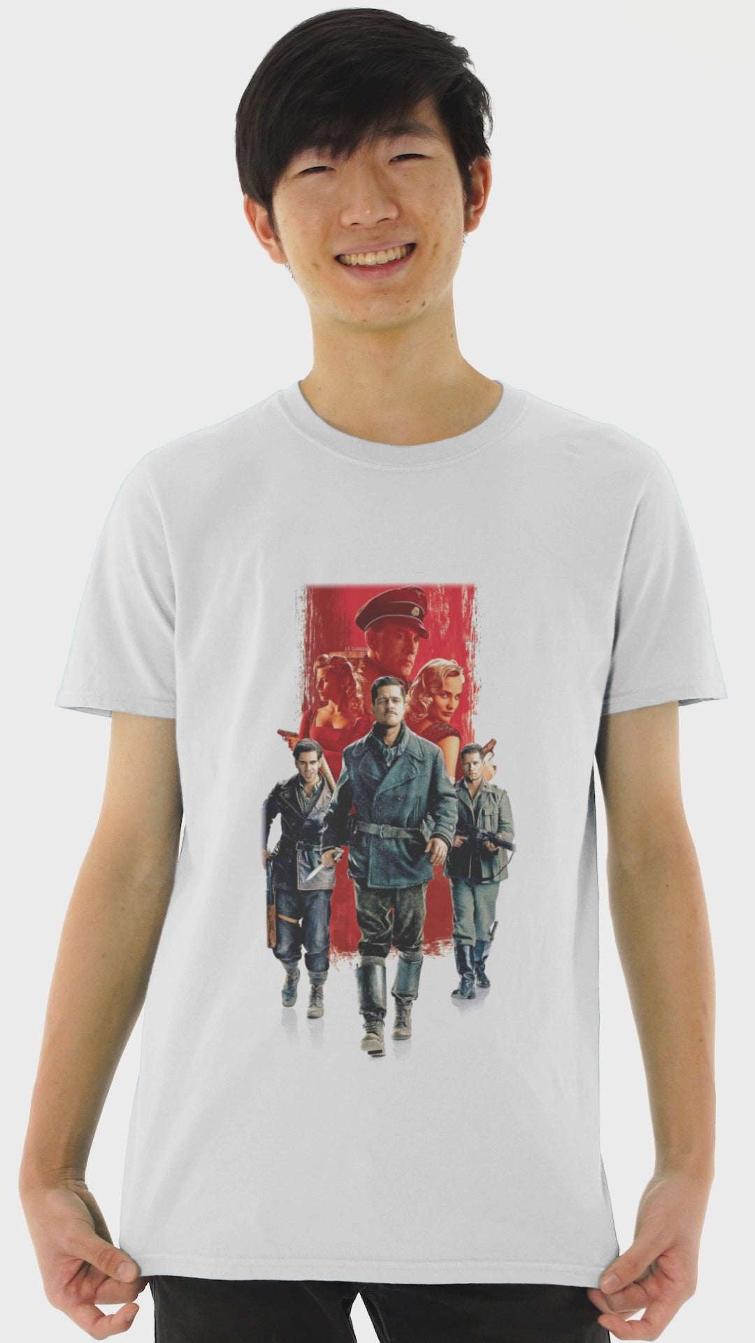 Playera Hombre Algodón Bastardos Sin Gloria Películas Beloma