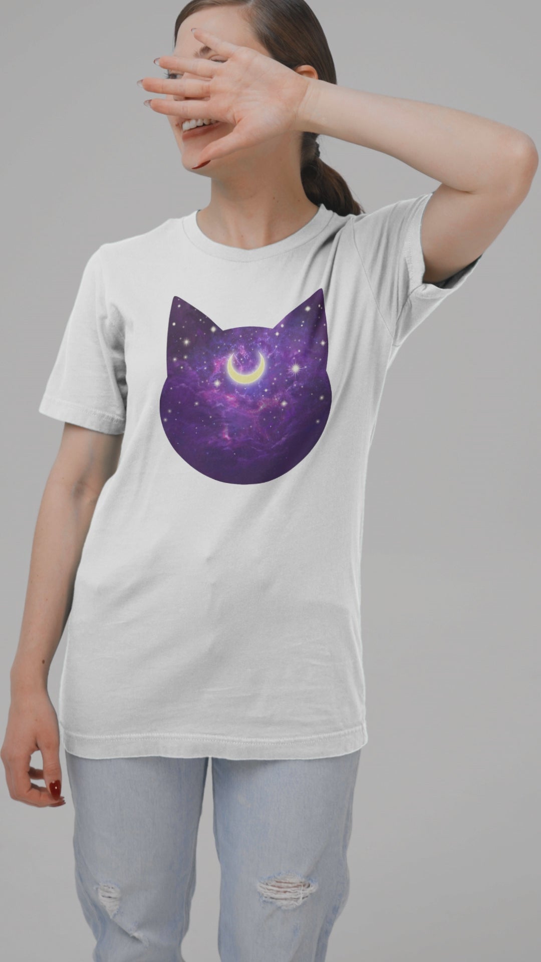 Playera Anime Mujer Sailor Moon Magia Poder Lunar Beloma