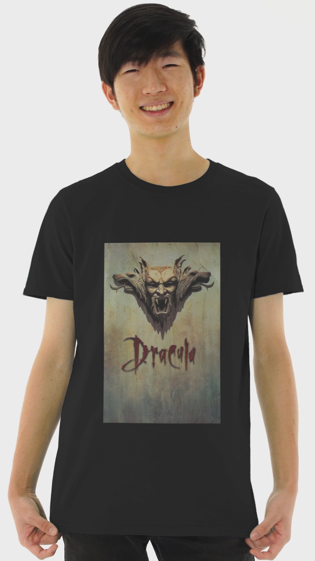 Playera Hombre Algodón Drácula Películas Terror Beloma
