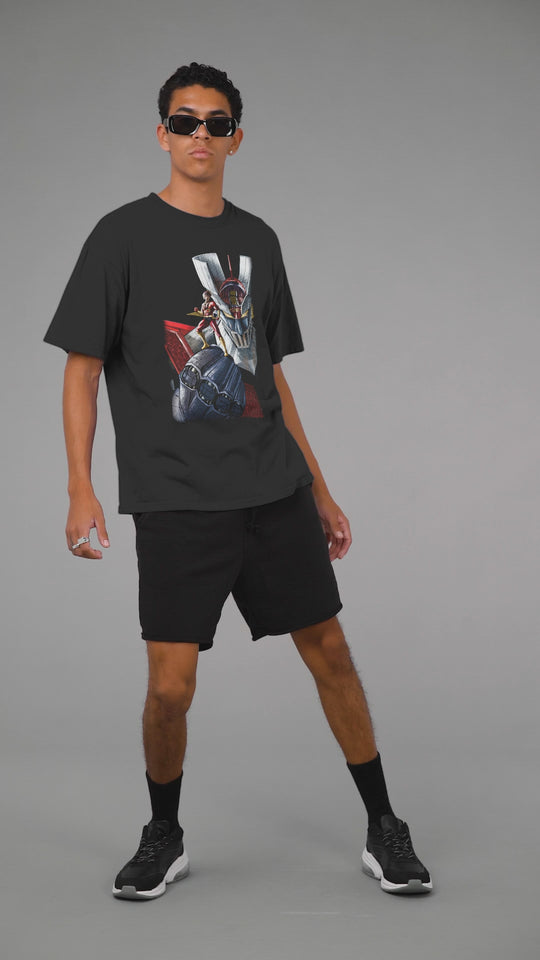 Playera Anime Hombre Algodon Mazinger Z Mecha Robots Beloma