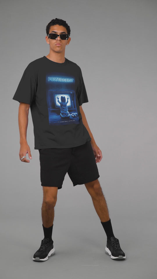 Playera Hombre Algodón Poltergeist Películas Terror Beloma