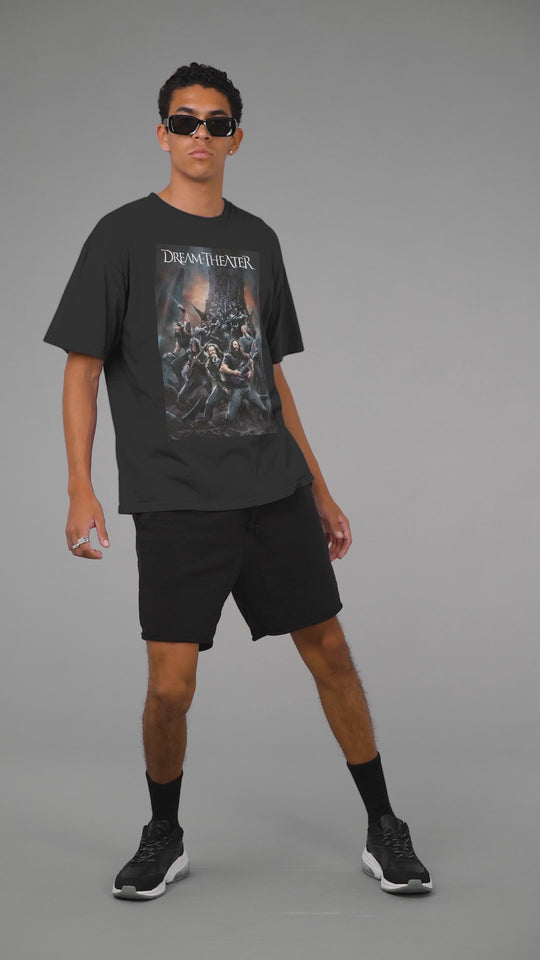 Playera Hombre Algodón Dream Theater Rock Música Beloma