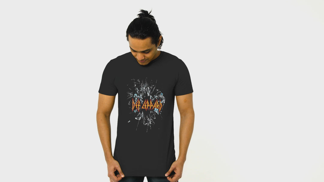 Playera Hombre Algodón Def Leppard Música Beloma