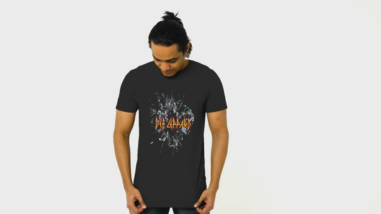 Playera Hombre Algodón Def Leppard Música Beloma