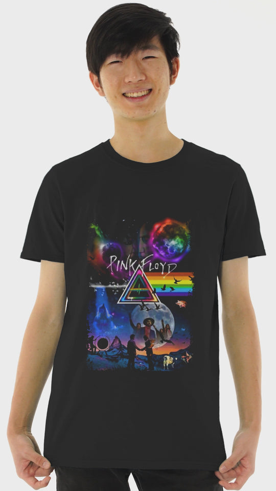 Playera Hombre Algodón Pink Floyd Música Beloma