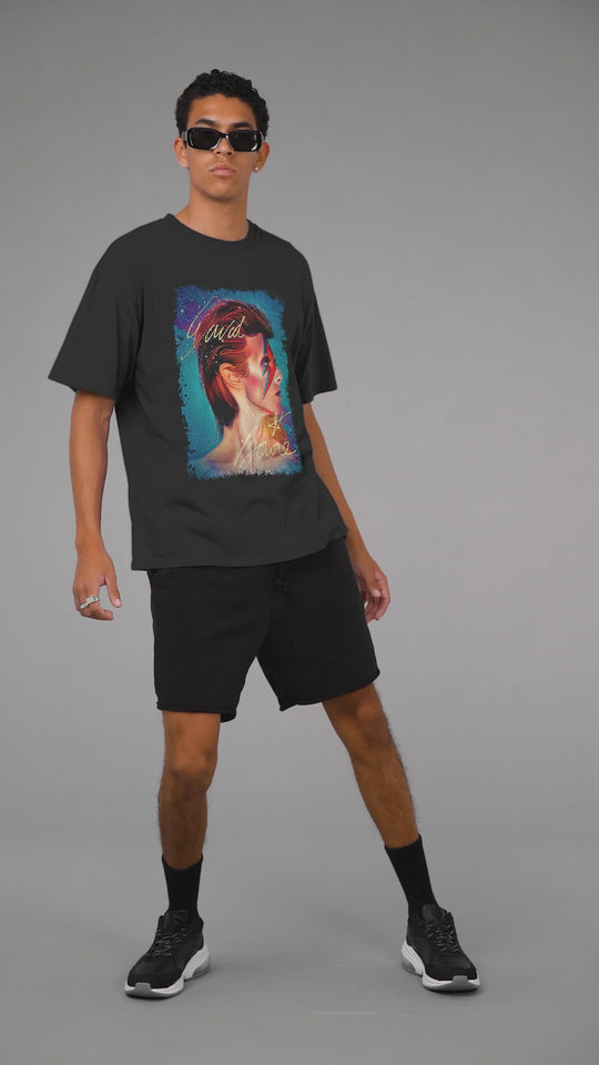 Playera Hombre Algodón David Bowie Música Beloma