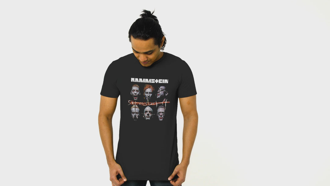 Playera Hombre Algodón Rammstein Música Beloma