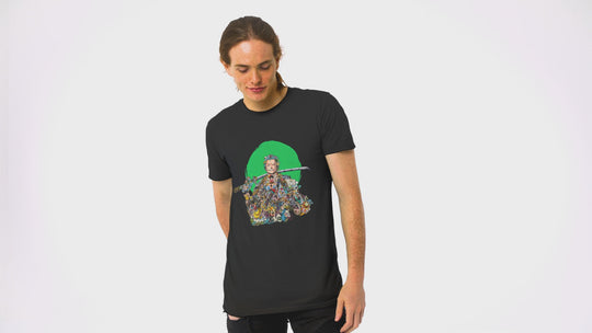 Playera Anime Hombre Algodon One Piece Zoro Beloma