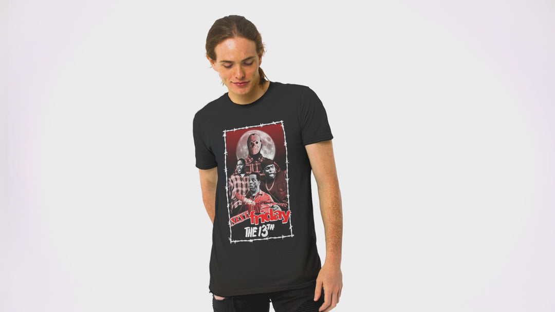 Playera Hombre Algodón Next Friday Viernes 13 Películas Terror Beloma