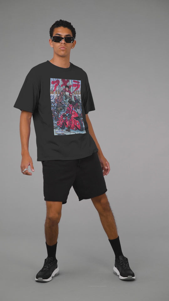 Playera Anime Hombre Algodon Akira Beloma
