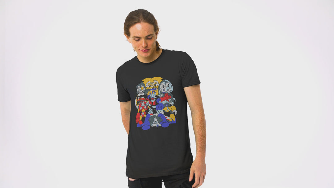 Playera Anime Hombre Algodon Mazinger Z Mecha Robots Beloma
