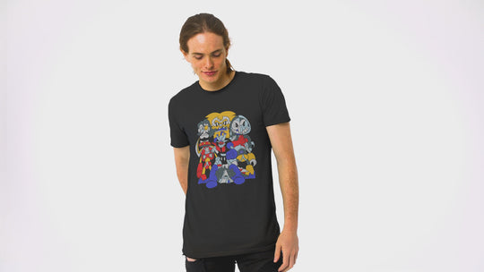 Playera Anime Hombre Algodon Mazinger Z Mecha Robots Beloma