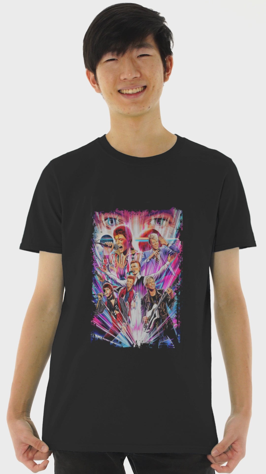 Playera Hombre Algodón David Bowie Música Beloma