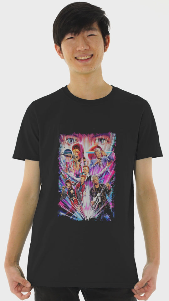 Playera Hombre Algodón David Bowie Música Beloma