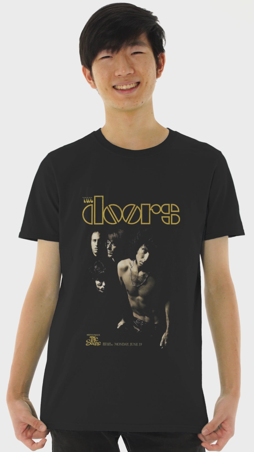 Playera Hombre Algodón The Doors Música Beloma