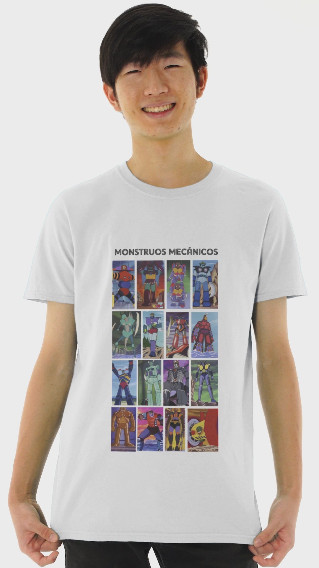 Playera Anime Hombre Algodon Mazinger Z Mecha Robots Beloma