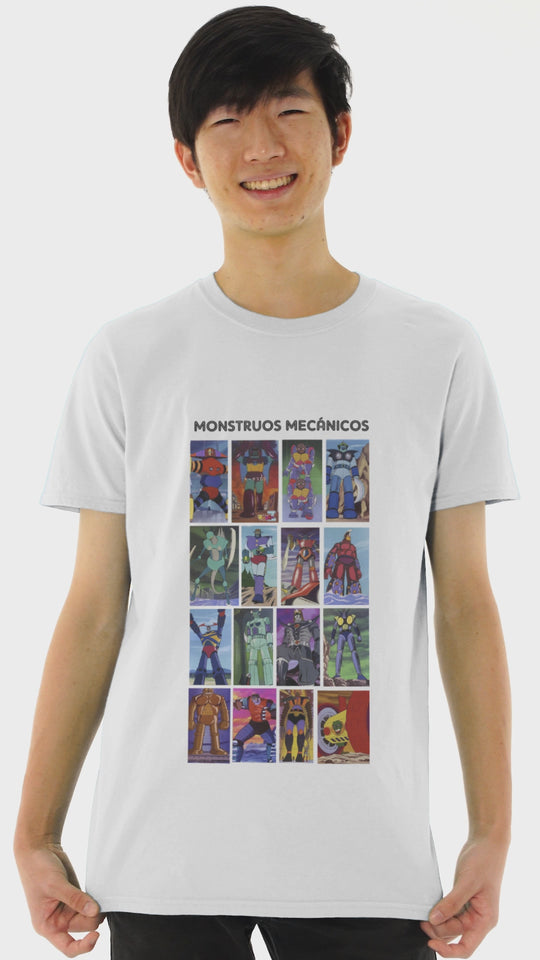 Playera Anime Hombre Algodon Mazinger Z Mecha Robots Beloma