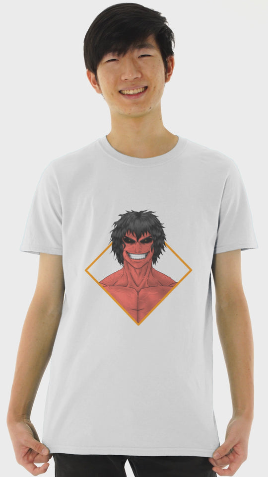 Playera Anime Hombre Algodon Kengan Ashura Ohma Tokita Beloma