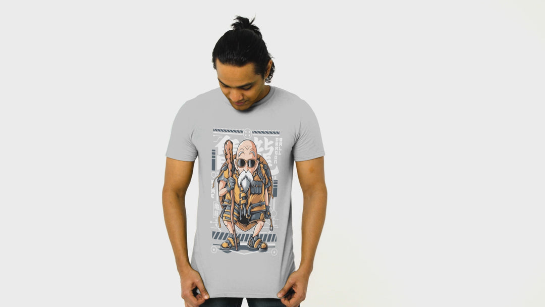 Playera Anime Hombre Dragon Ball Maestro Roshi Beloma