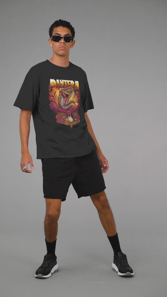 Playera Hombre Algodón Pantera Música Beloma