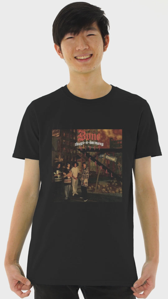 Playera Hombre Algodón Bones Thugs N Harmony Rapero Música Beloma