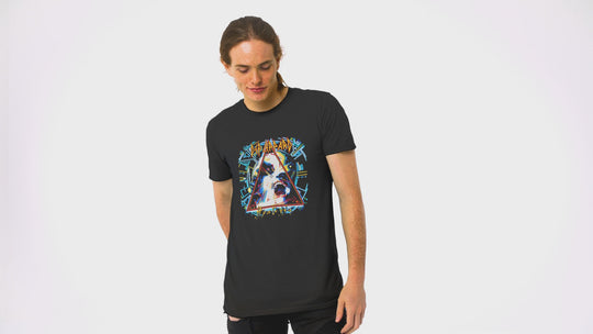 Playera Hombre Algodón Def Leppard Hysteria Música Beloma
